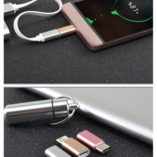 Đầu chuyển cổng Micro USB sang Lightning Iphone, Type C