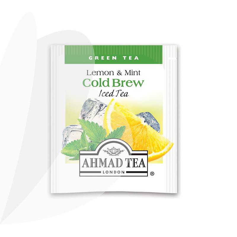 [COLD BREW] Trà xanh vị Chanh &amp; Bạc Hà pha lạnh 42g/20 túi lọc