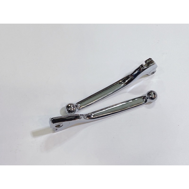 Cặp tay thắng xiken lắp xe Vespa Sprint màu sáng bóng không gỉ