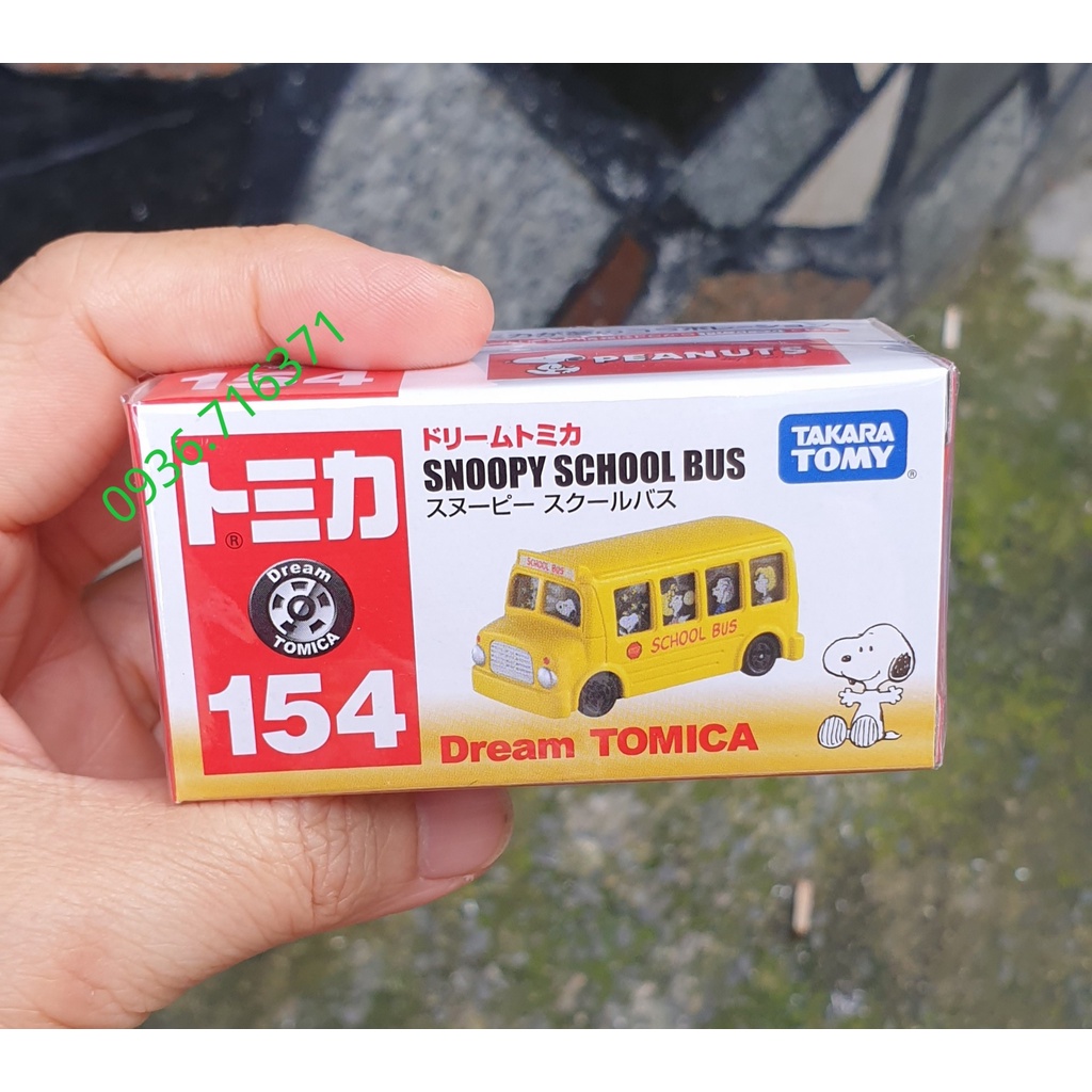 Mô hình xe bus trường học tomica Nhật Bản No154