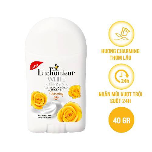 [HB Gift] Sáp khử mùi trắng da Enchanteur Charming 40g