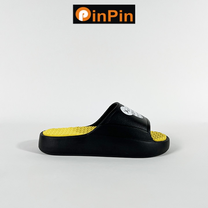 Dép nam đúc bánh mì PinPin chất liệu eva nhẹ đa năng đế chống mòn trơn trượt không thấm nước - dw233B