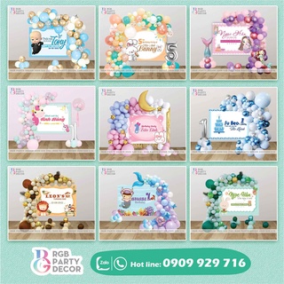 Combo Set bóng bay Trang Trí Sinh Nhật giá rẻ