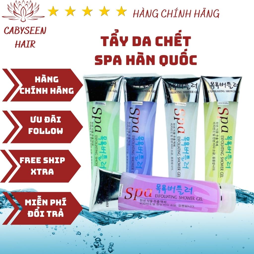 Gel ,tẩy tế bào chết body spa hàn quốc , tẩy da chết spa -cabyseen hair