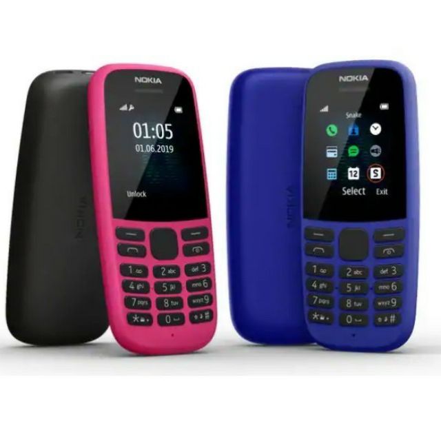 [Mã ELMS5 giảm 7% đơn 300K] Điện thoại di động NOKIA 105 1 SIM (2019) - NEW Hàng Chính Hãng