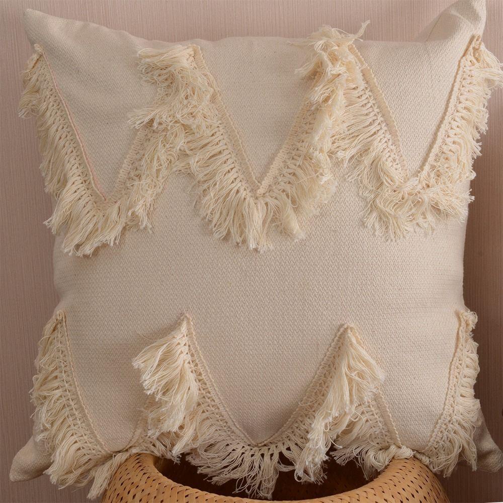 Áo Gối Lông Nhung Kích Thước 45 * 45Cm Phong Cách Boho|Phụ Kiện Trang Trí Nhà Cửa Hình Vuông Độc Đáo