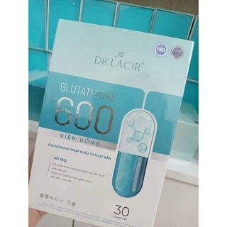 Viên Uống Nám Trắng Da GLUTATHIONE 600 ĐR LACIR