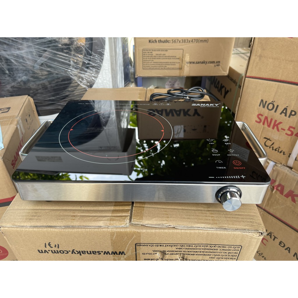 Bếp hồng ngoại SANAKY 2021A chính hãng phím cảm ứng hàng SALE