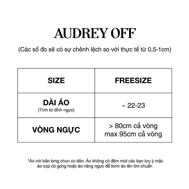 Áo trễ vai vân gấm tay rời bồng chun co giãn đen Tingoan AUDREY OFF/BL