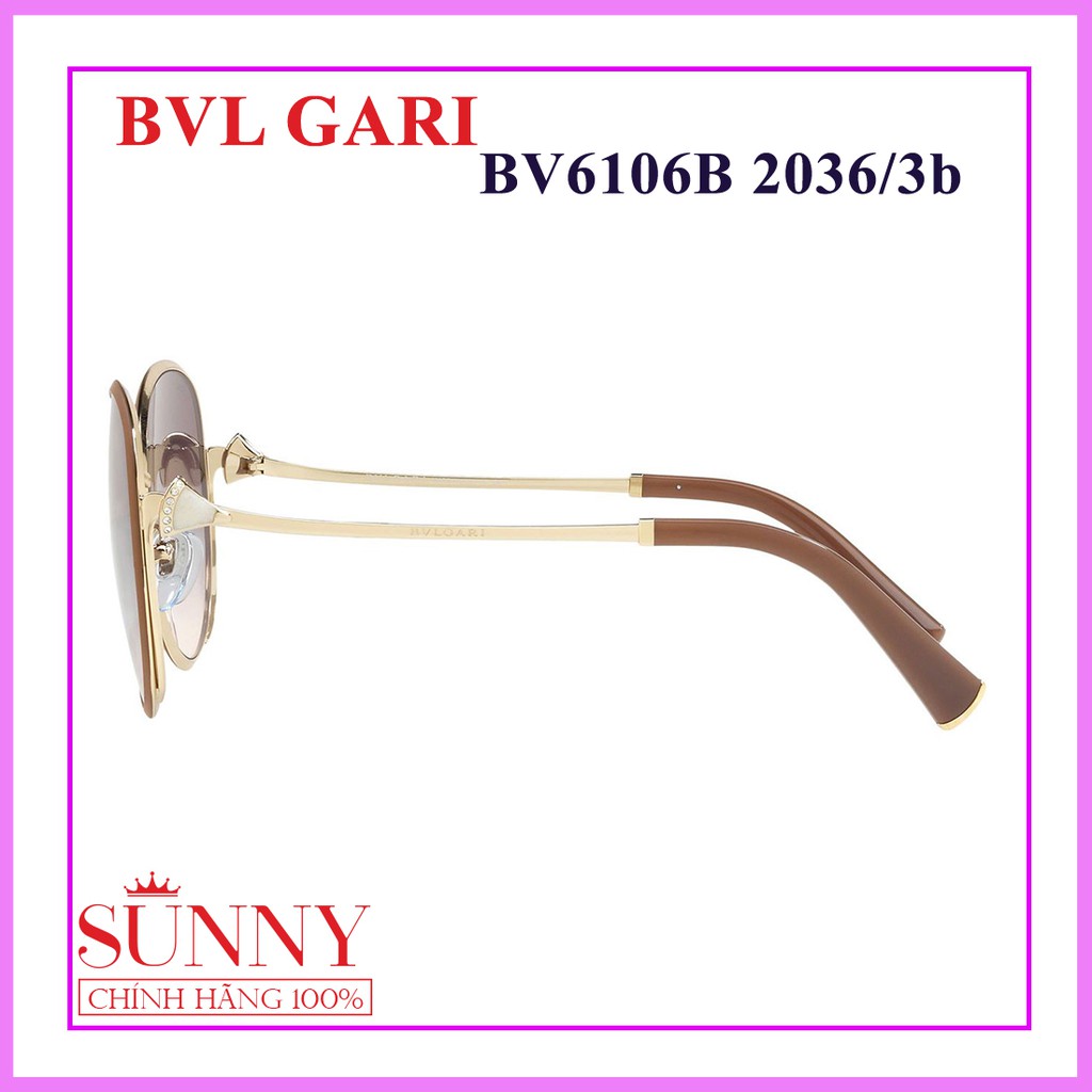 BV6106B - Kính mát BVL GARI - sp chính hãng có tem thẻ bảo hành toàn quốc