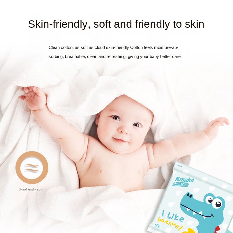 Khăn Tắm Cotton Dày Mềm Mại Dùng Một Lần Cho SPA/Salon