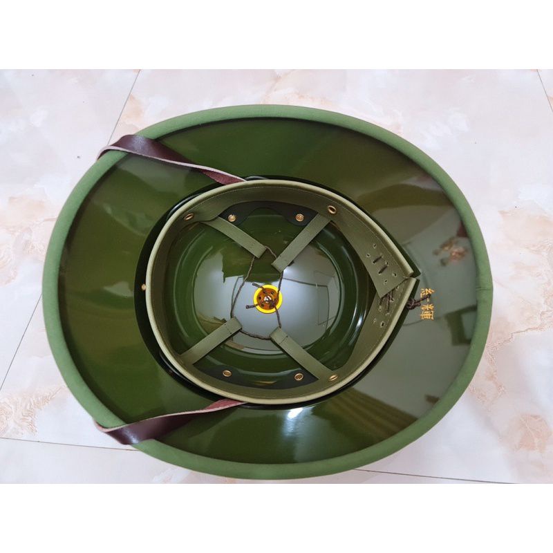 Mũ cối chống nước 500g nhập khẩu từ nước ngoài  cốt phíp siêu bền dẫm ngồi thoải mái