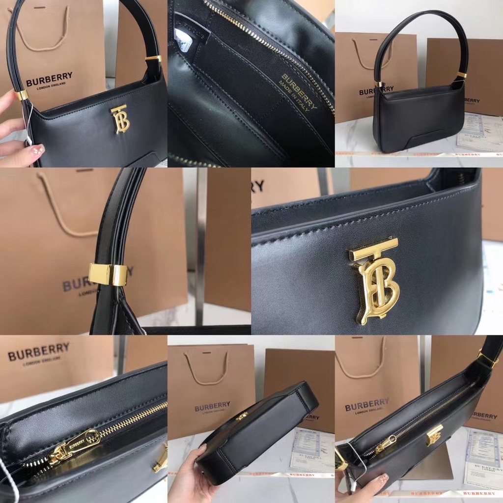 Túi xách kẹp nách BBR - 𝐁𝐔𝐑𝐁𝐄𝐑𝐑𝐘 FULLBOX túi sang chảnh cá tính