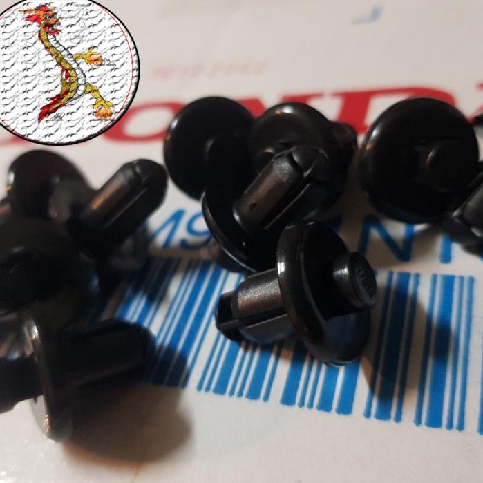 ỐC nhựa 8ly cài dàn áo xe máy, ốc nhựa dùng cho xe máy loại lơn 8mm gắn như zin hàng đẹp