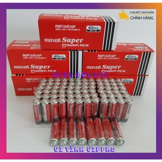 Pin tiểu maxell aa - aaa 4 viên. hàng chính hãng