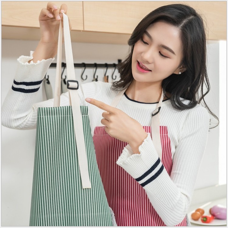 Tạp dề nấu ăn chống thấm cao cấp có túi và khăn lau bên hông tiện dụng trong nhà bếp