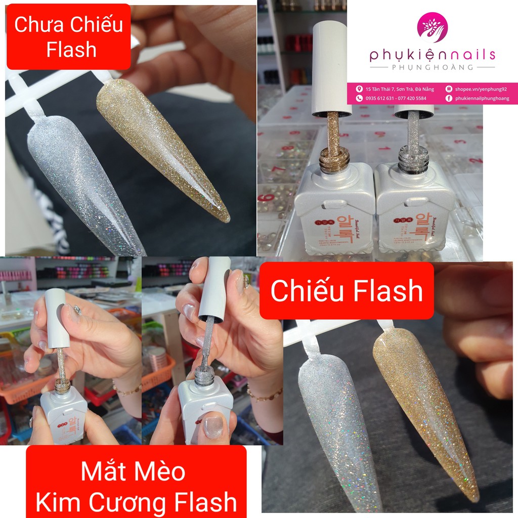 Nhũ Mắt Mèo Kim Cương Flash Mẫu MỚi NHẤT NAM 2021