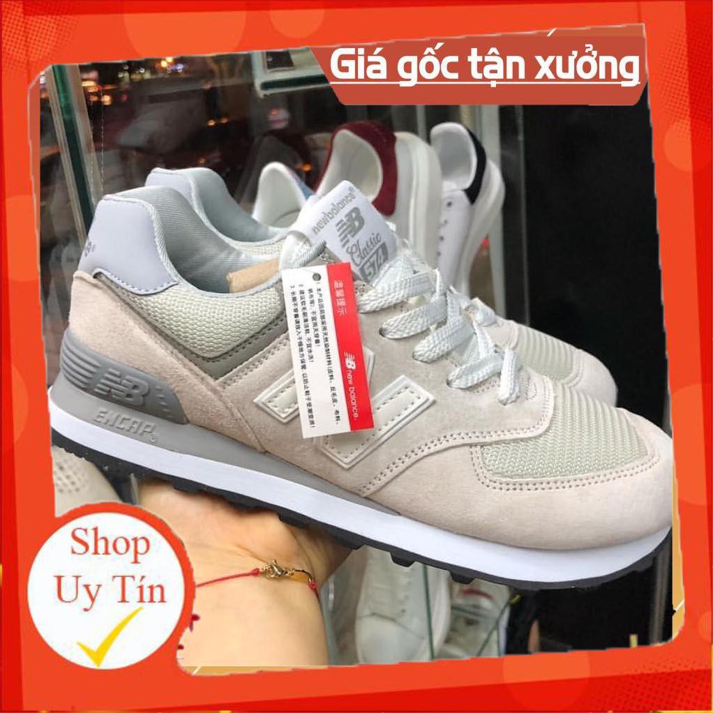 [XẢ KHO] Giày Sneaker Newbalance 574 Xám (fullbox) GIAY SNEAKER28 ' 2021 . ᴬ :