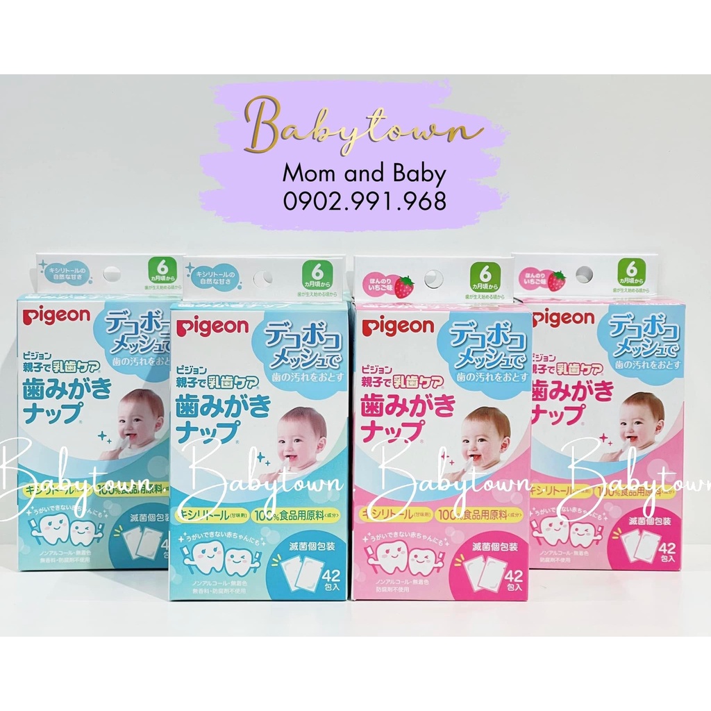 KHĂN LAU RĂNG PIGEONM- 42 MIẾNG