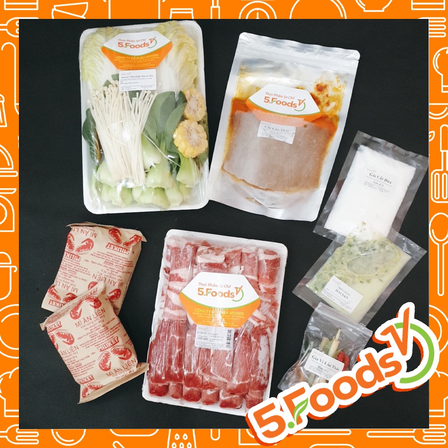 [Ship Hải Phòng] Set Lẩu Bò - Dành cho 3 - 4 người ăn