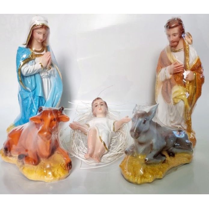 🌟 Hot Giáng Sinh 🌟 Bộ Tượng Chúa Giáng Sinh  30cm