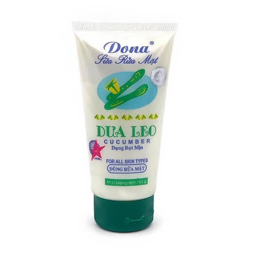 Sữa Rửa Mặt Dưa Leo Dona Cleanser Cucumber For All Skin Types