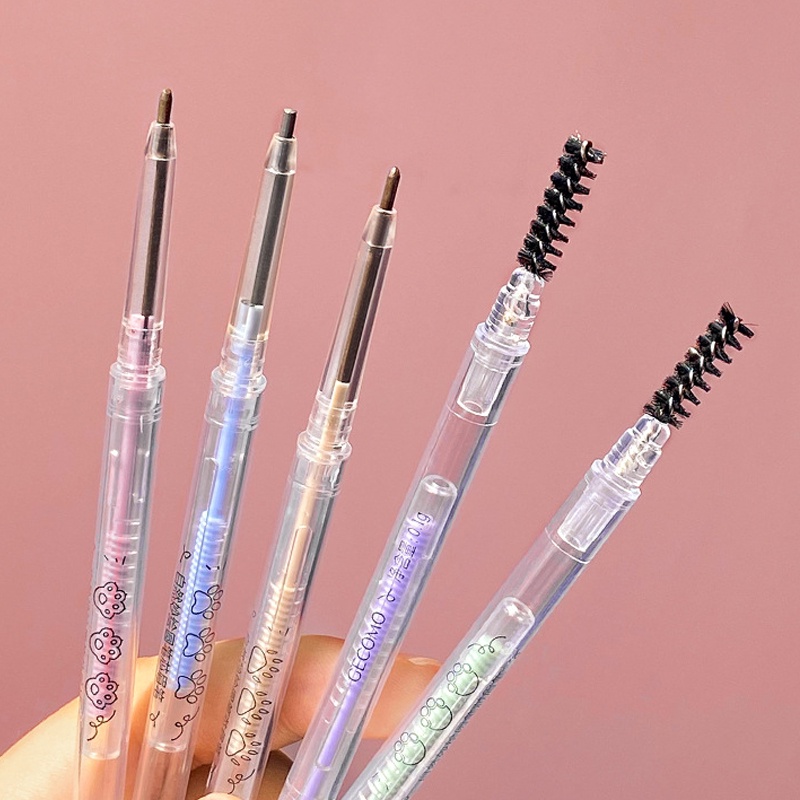 Bút chì kẻ lông mày GECOMO hai đầu siêu mịn chống thấm nước | BigBuy360 - bigbuy360.vn