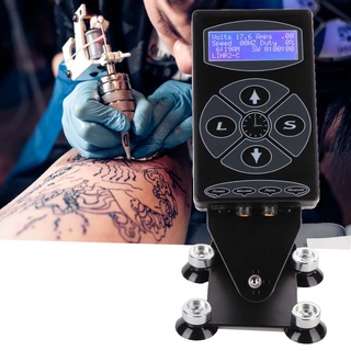 Xunb Professional LCD Display Tattoo Power Supply Multi-functional Button With Memory