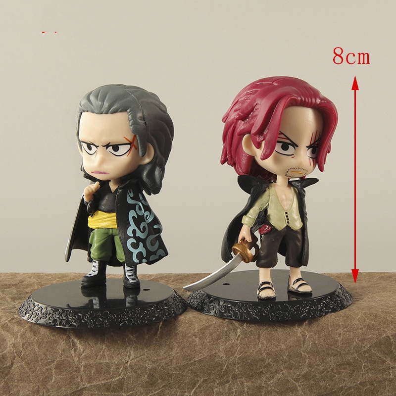 Mô Hình Luffy, Mô Hình One Piece Sắc Sảo Nhựa PVC Cao Cấp 8 cm Stoys