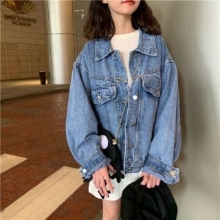 Áo khóac bò Denim Jacket dáng croptop (≧∇≦)/