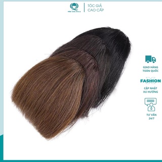 Tóc giả mái ngố ❤️FREESHIP❤️ tóc thật 100%