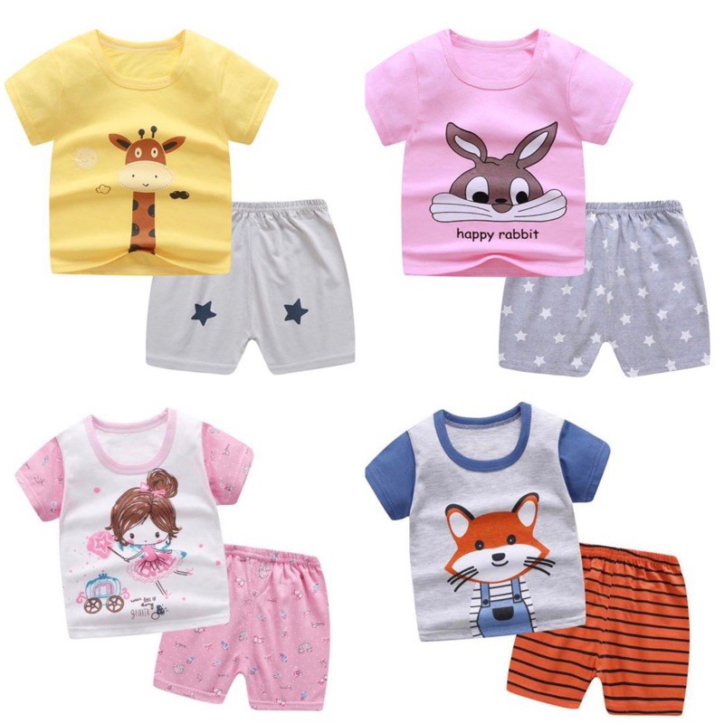 quần áo bé trai,bộ bé gái, set cotton mềm mịn thấm hút mồ hôi YAPPY KIDS