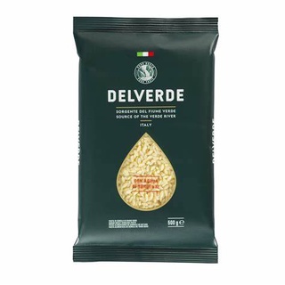 Nui riso hình hạt gạo delverde pasta riso 500g