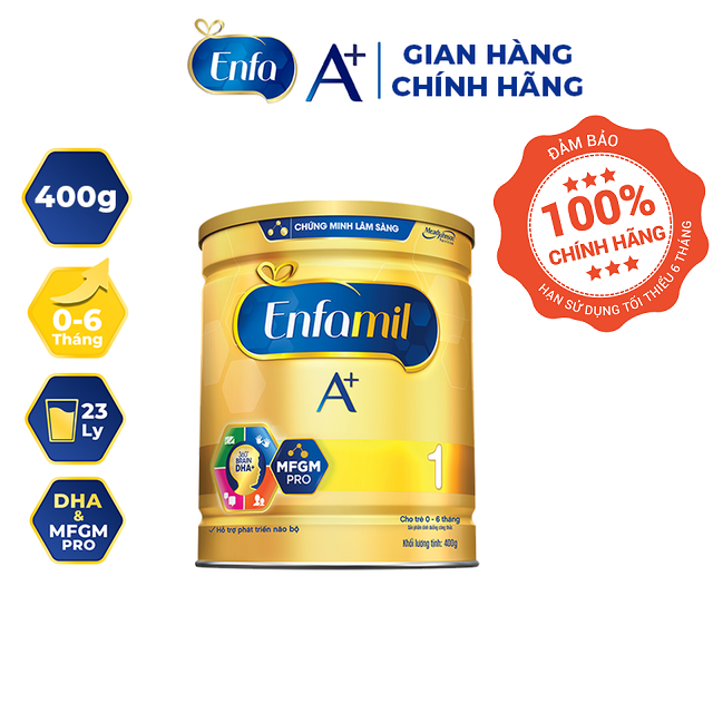 Sữa bột Enfamil A + 1 400g