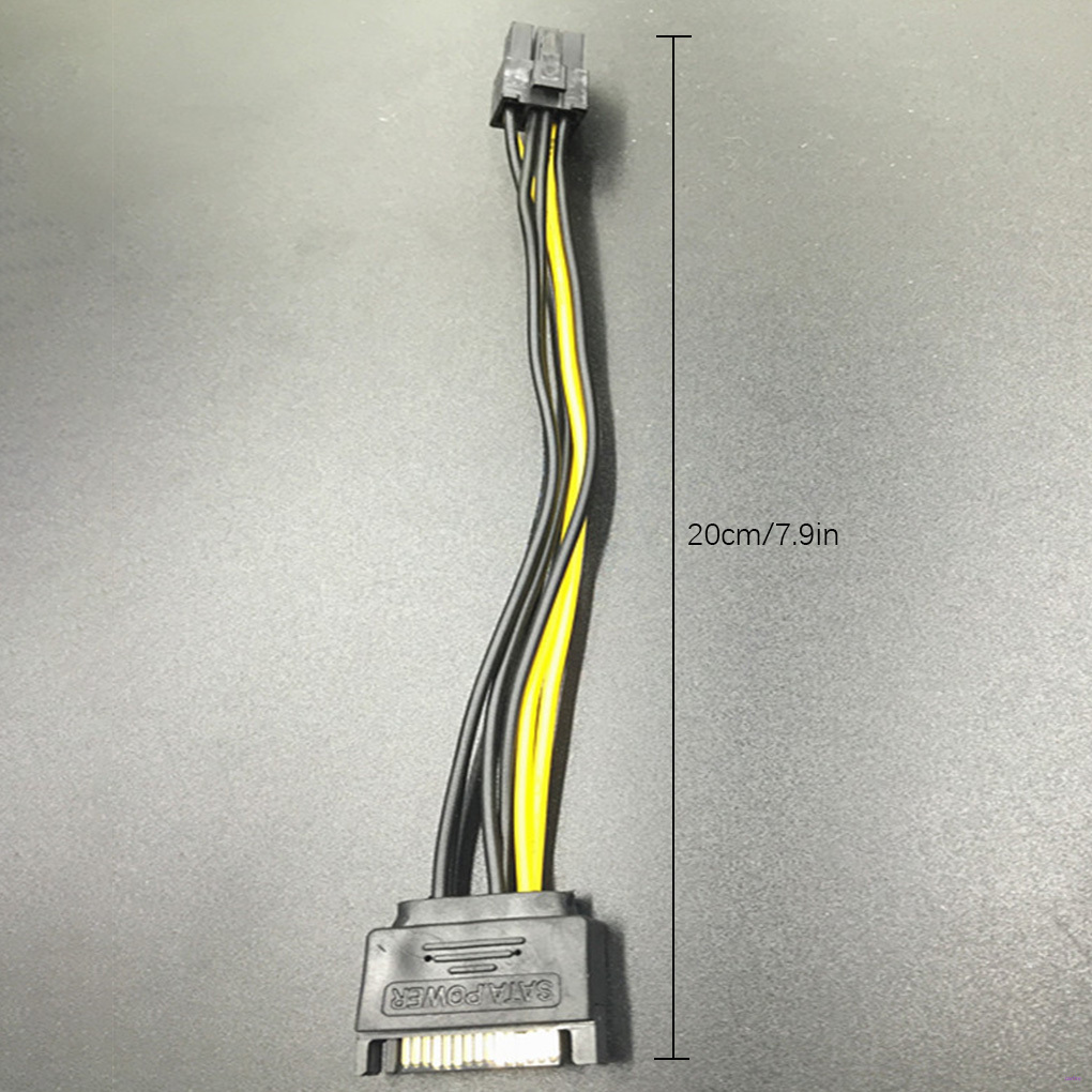 Dây Cáp Nguồn Sata 15-pin Đến 6-pin