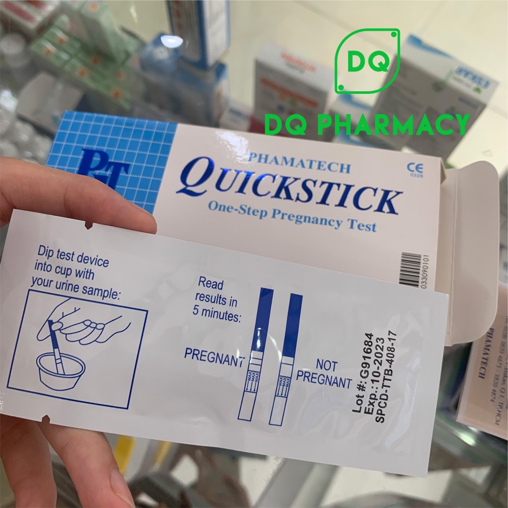 Que thử thai Quickstick nhập khẩu USA chính hãng