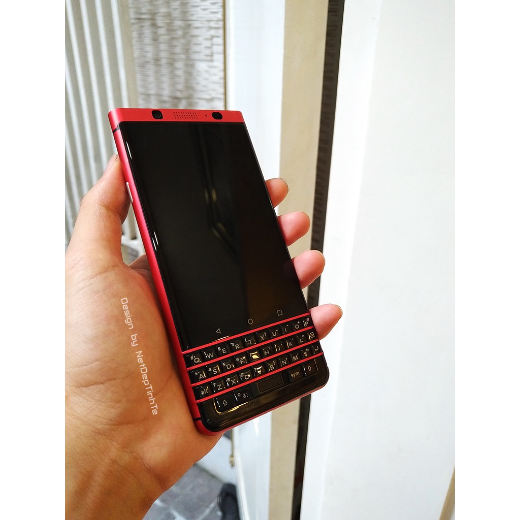 Skin viền Keyone màu đỏ nhôm