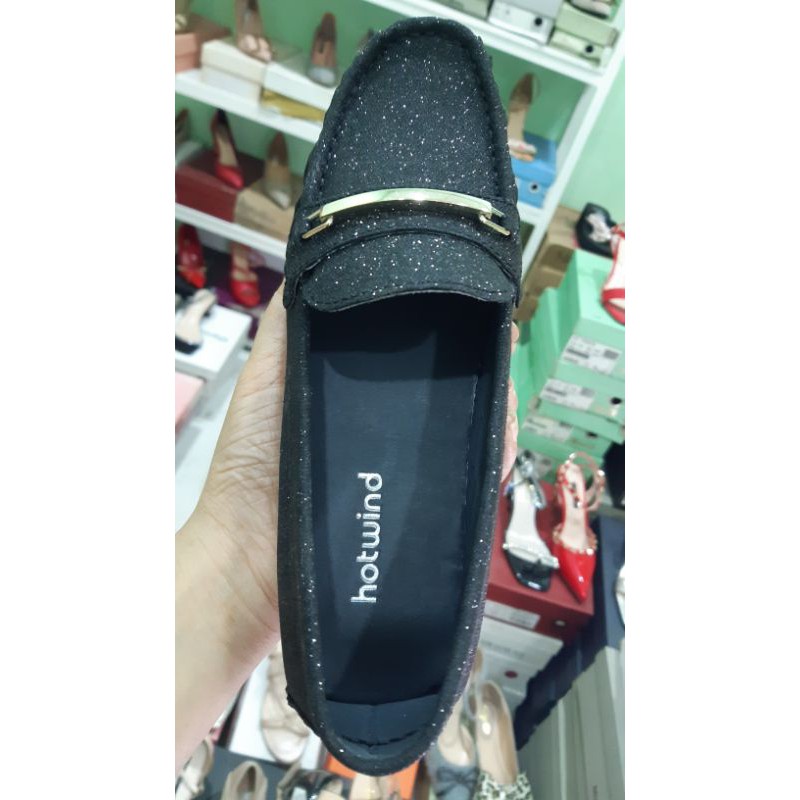 Giày lười kim sa size 34