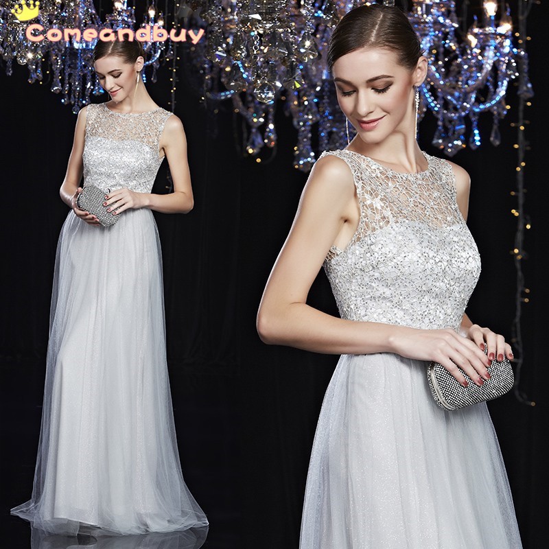 Đầm dạ hội sát nách đính hạt lấp lánh thời trang sang trọng cho nữ | BigBuy360 - bigbuy360.vn