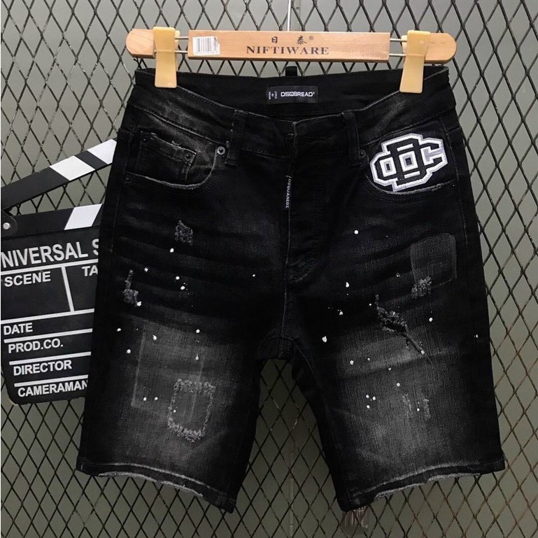 Quần short jean chất bò co giãn- quần lửng nam nhiều mẫu thời trang TINA ms205