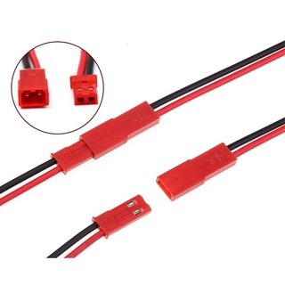 [S152] Set 10 Cáp JST 2P đực cái 10cm