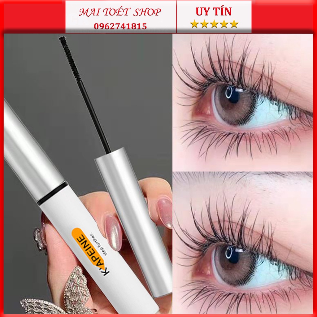 (Bán Lẻ Giá Sỉ) Mascara chuốt mi 3D Sợi Mảnh Full Box K'APEINE, trang điểm mắt chống nước tiện dụng