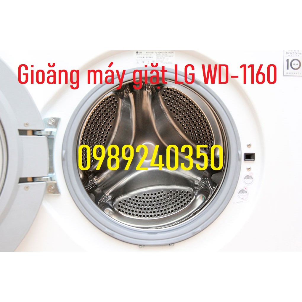 Gioăng ron máy giặt LG WD-1160 7,5kg chính hãng