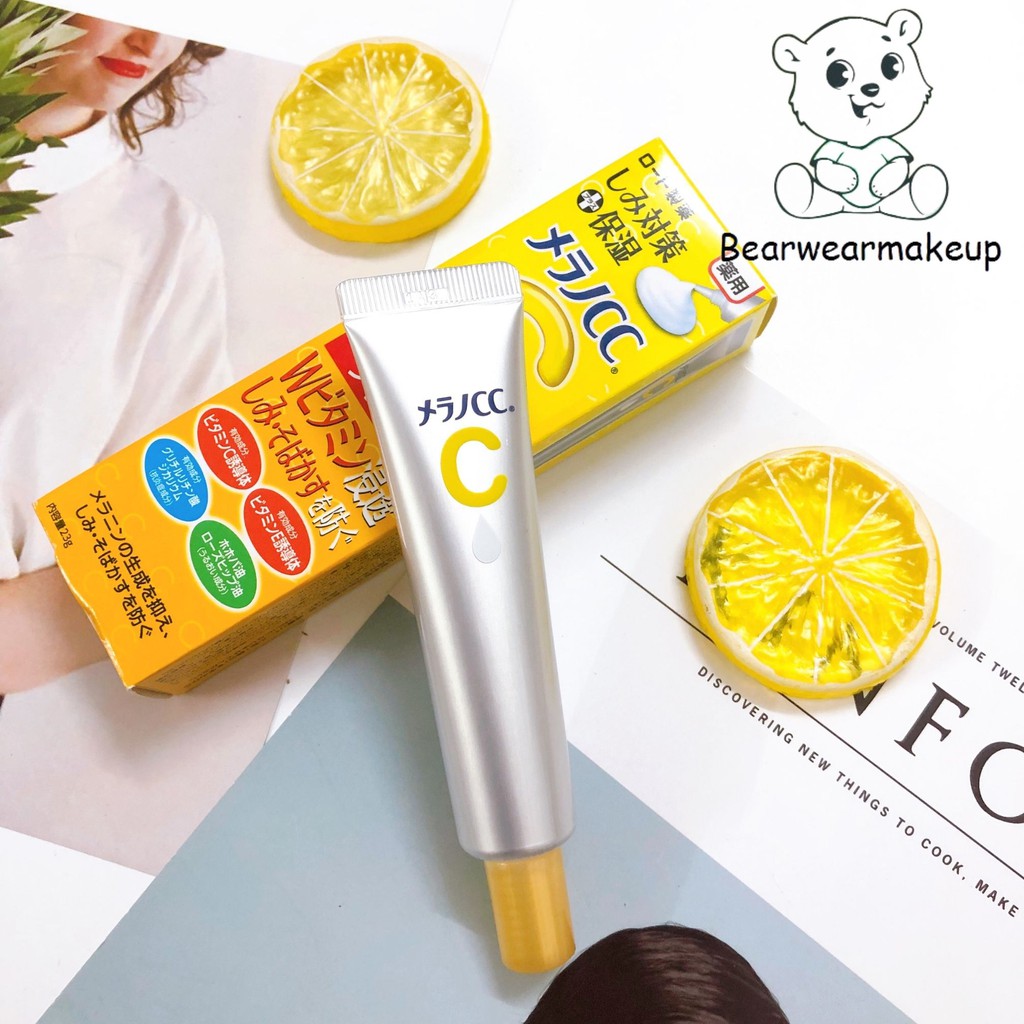 SERUM VITAMIN C ROHTO MELANO CC HỖ TRỢ GIẢM THÂM MỤN CC MELANO