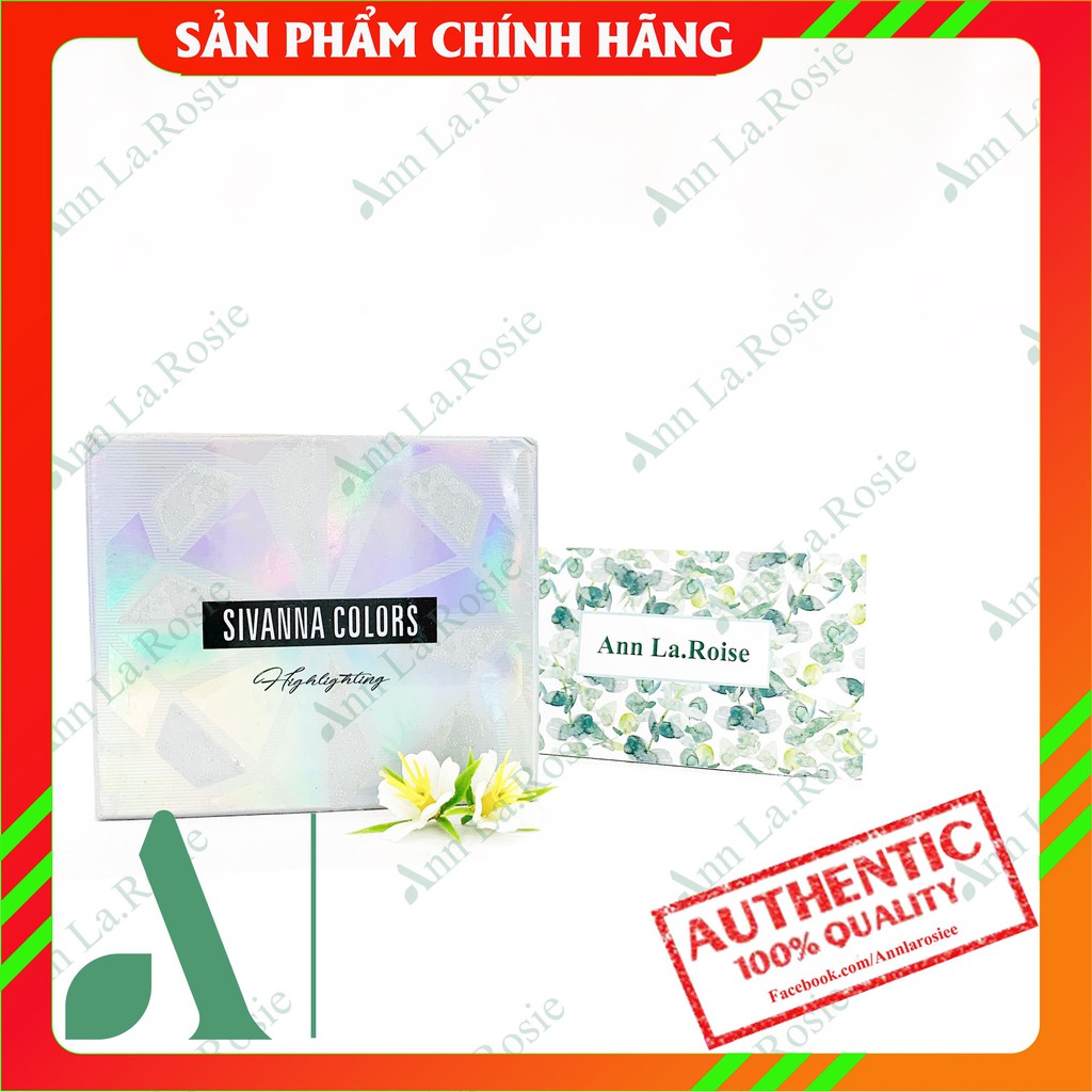 Phấn Bắt Sáng Sivanna Colors Ultra Diamond Highlight Powder