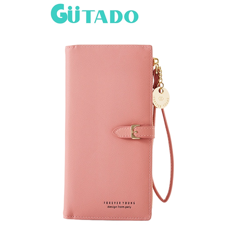 Ví nữ dài cầm tay thời trang PERFECT FOR YOU đựng tiền điện thoại da cao cấp nhiều ngăn tiện dụng siêu đẹp VD07 - GUTADO