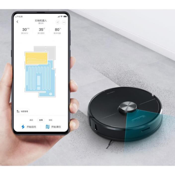 [SỬA LỖI CHẶN APP IOS] Robot hút bụi Xiaomi Roborock Gen 3 (Roborock T6)- Robot hút bụi Xiaomi chính hãng tốt nhất 2019