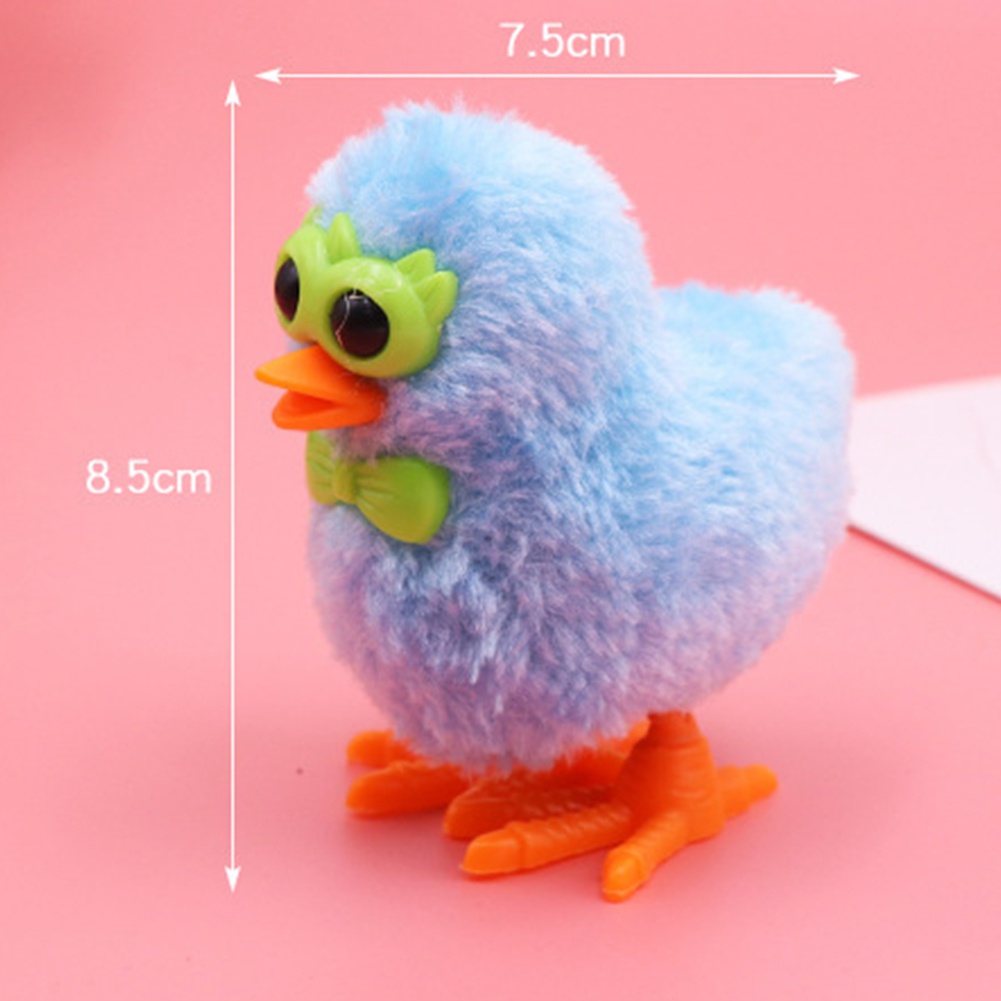 |Superbaby| Đồ Chơi Gà Nhồi Bông Lên Dây Cót Hoạt Hình Dễ Thương Cho Bé