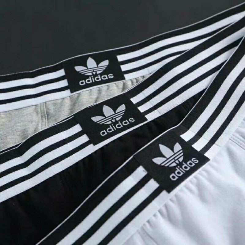 Sịp nam dáng đùi 3 lá, quần lót nam boxer dáng thể thao chất cotton đủ màu y ảnh!