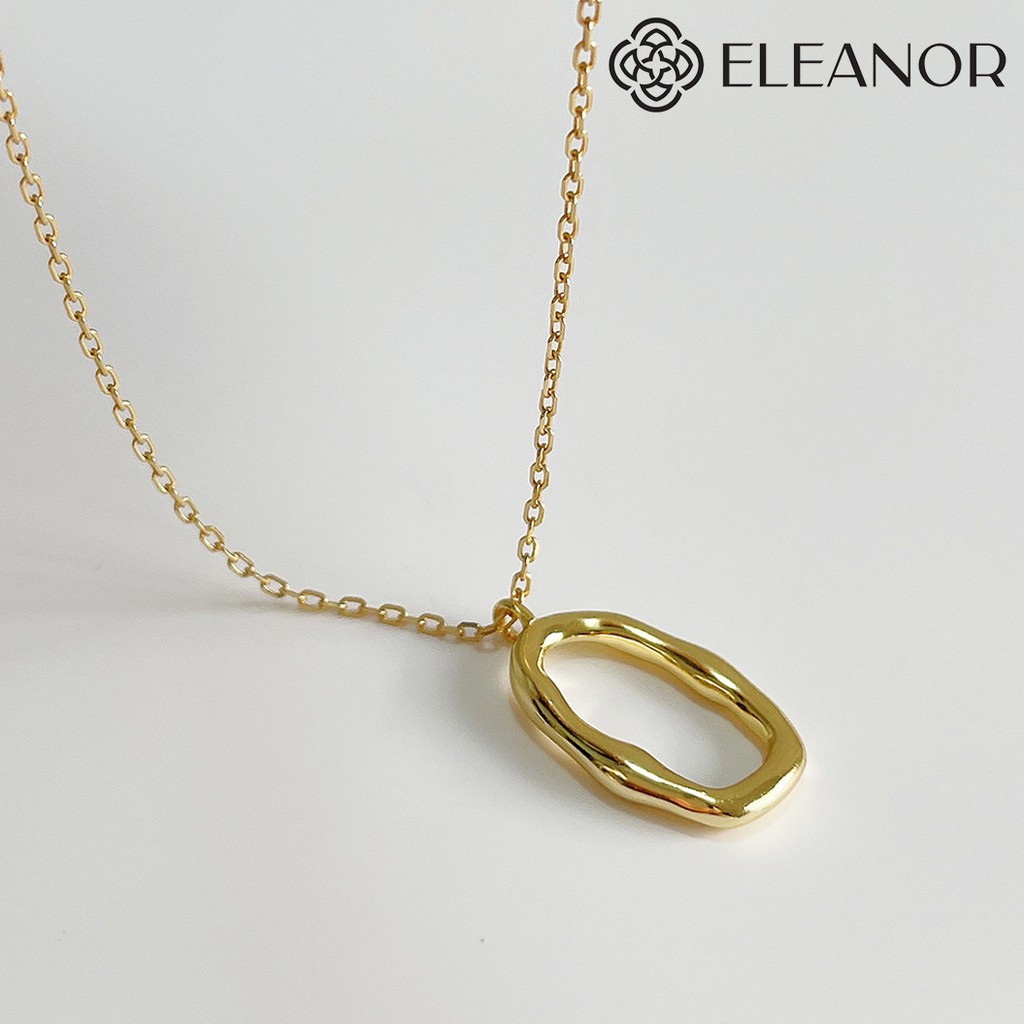 Dây Chuyền Nữ Eleanor Mạ Vàng 14K Mặt Hình Thoi Basic - SP000594